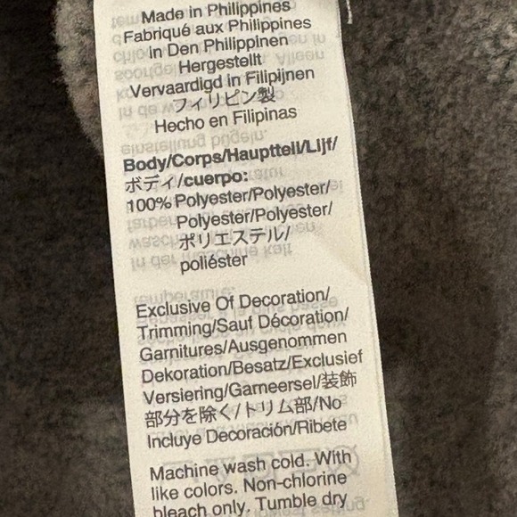 J Crew Nordic Fleece Vest Mens Size XL Grey Full Zip 3 Pockets Outwear 2020 - Picture 5 of 8